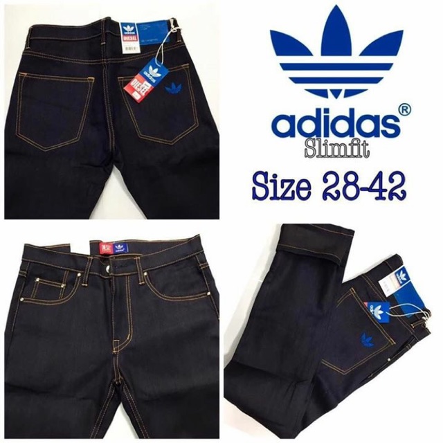 jeans with adidas