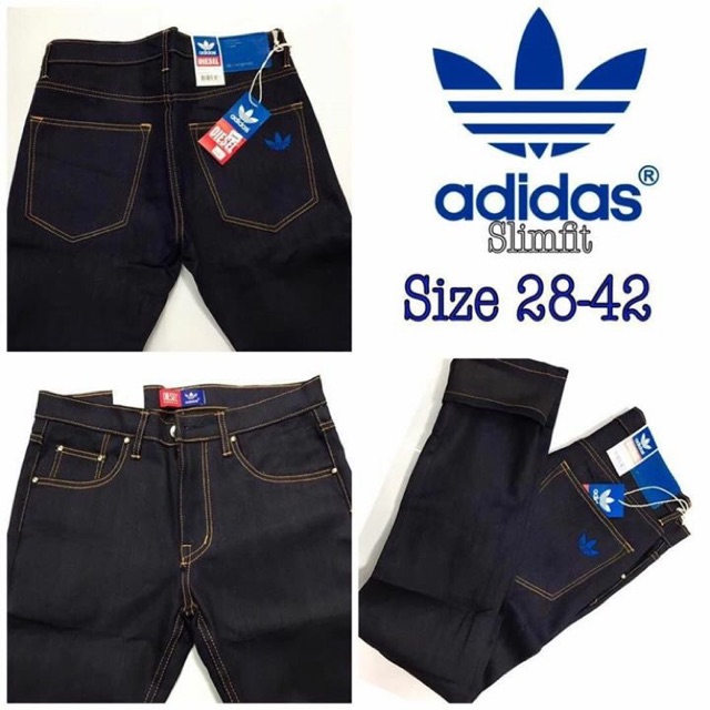 adidas en jeans