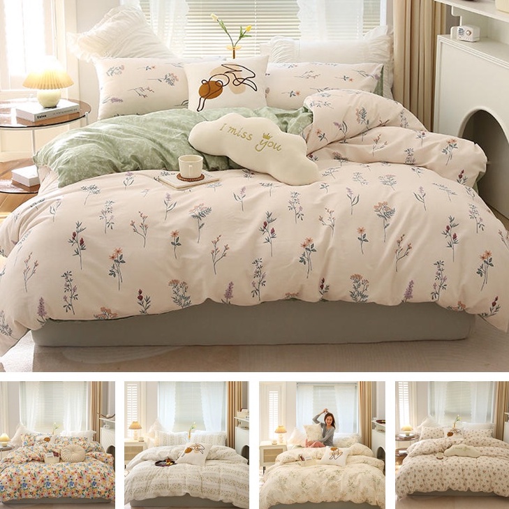 4 In 1 Quilt Cover Set Pure Cotton, Bloomingdales Twin Bedspreads