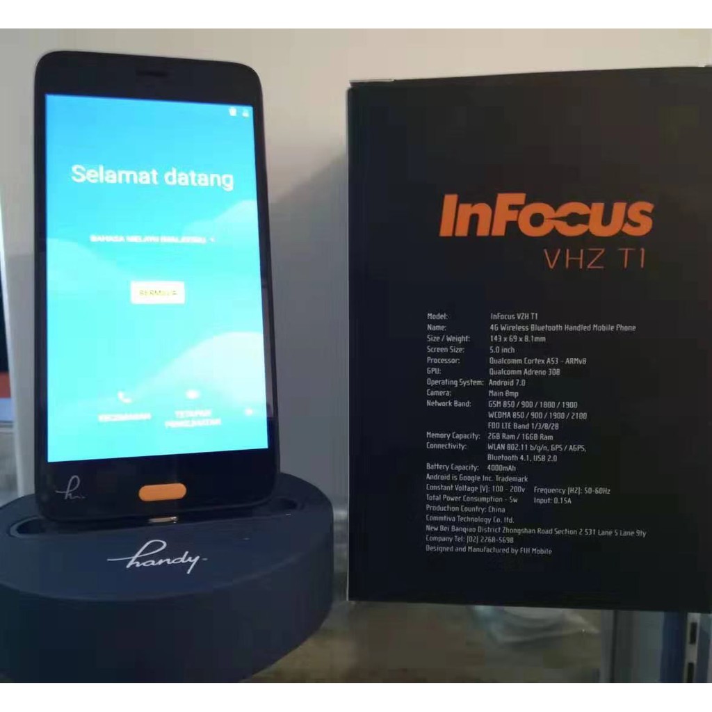 Infocus Vhz T1 4g Lte Pubg Smartphone Shopee Malaysia