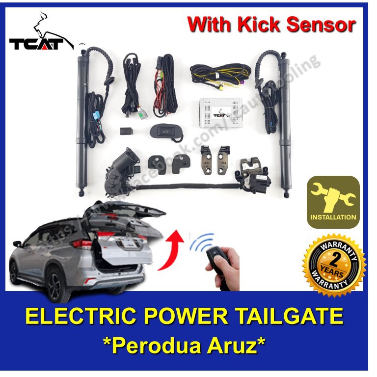 Perodua Aruz Electric Power Tailgate Powerboot With Kick Sensor Foot Sensor Inclusive Installation Klang Valley Shopee Malaysia