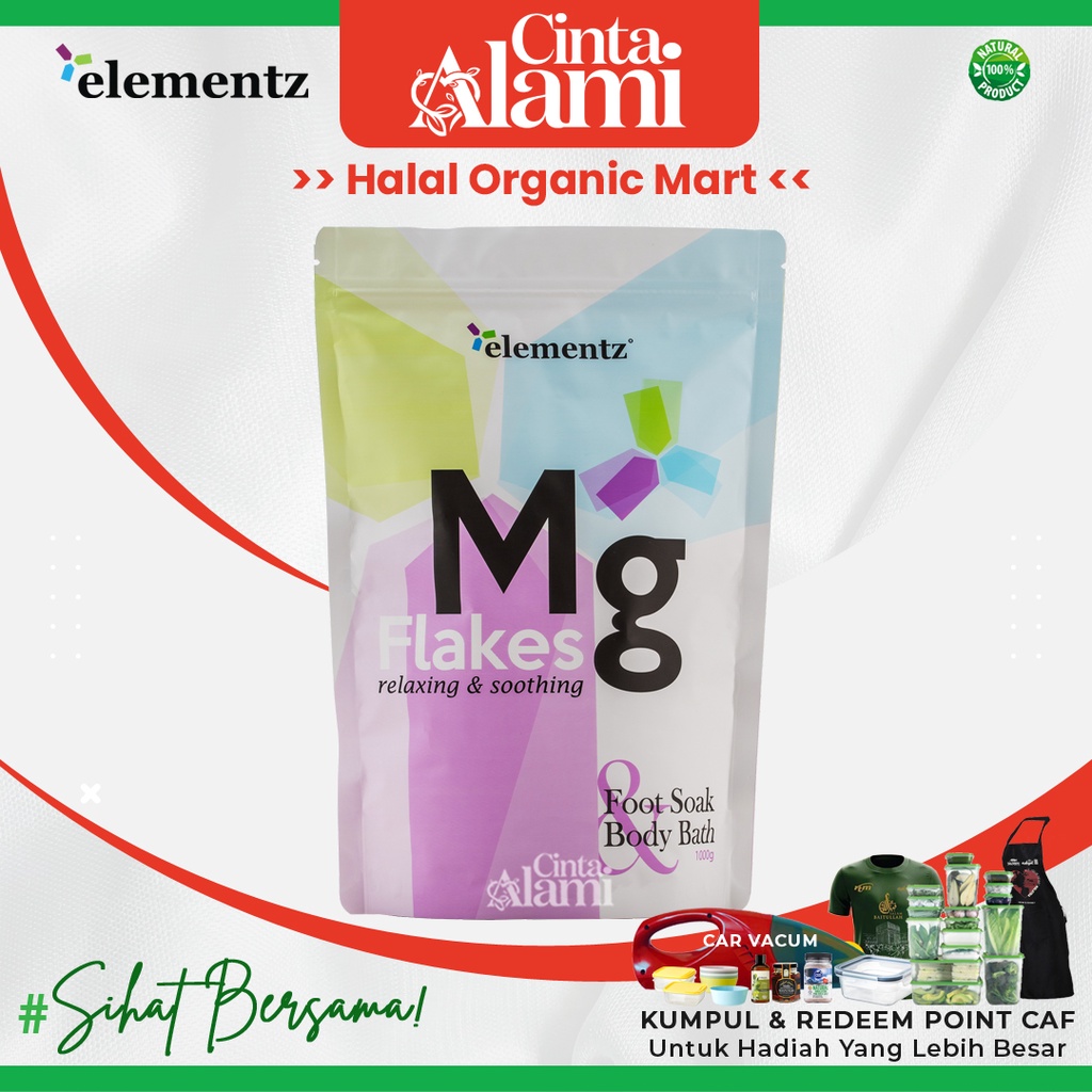 Elementz Magnesium Flakes (1kg) Foot Soak & Body Bath Shopee Malaysia