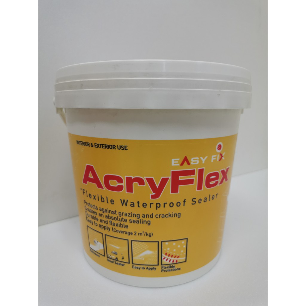 Acryflex100 Waterproof / Waterproof Paint / Waterproof Sealer 1Liter