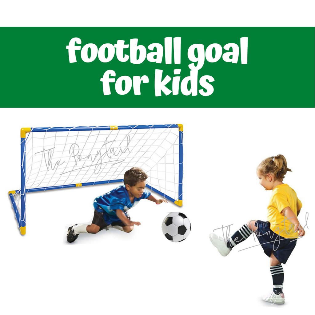 Football Goal Tiang Gol Bola Sepak Soccer Toys for Kids ...