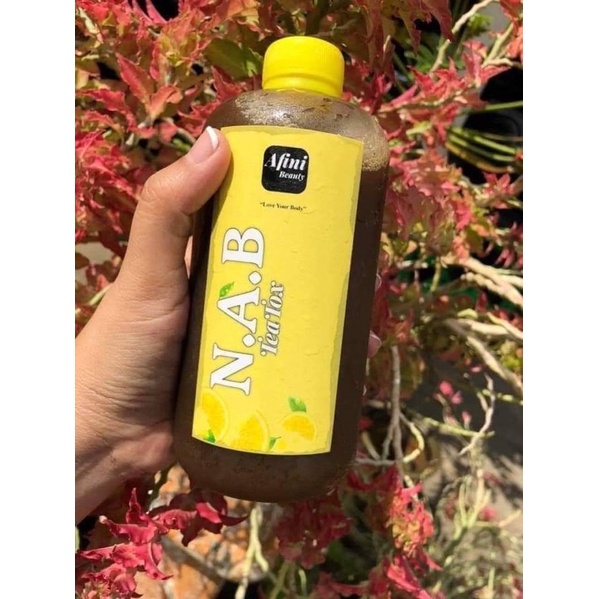 NAB TEATOX LEMON AFINI BEAUTY HQ Original | Shopee Malaysia