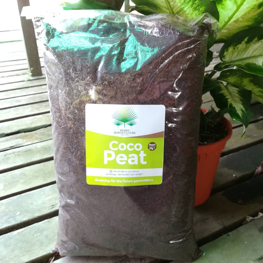Coco Peat / Coco Soil (2kg±) | Shopee Malaysia