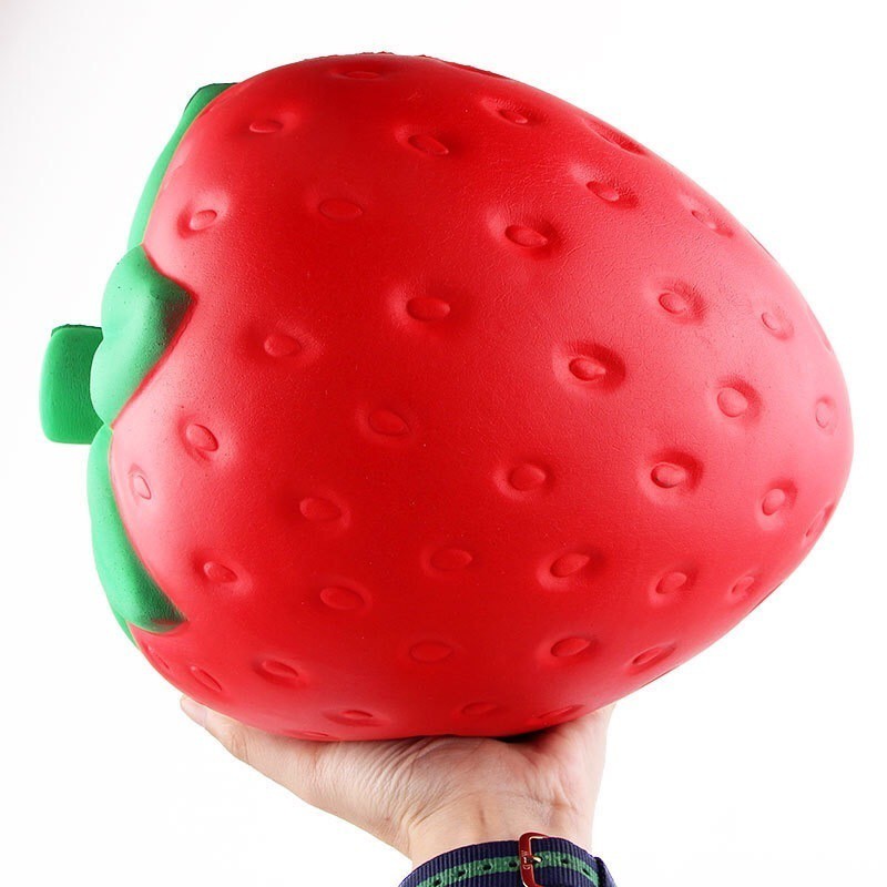 giant squishy strawberry