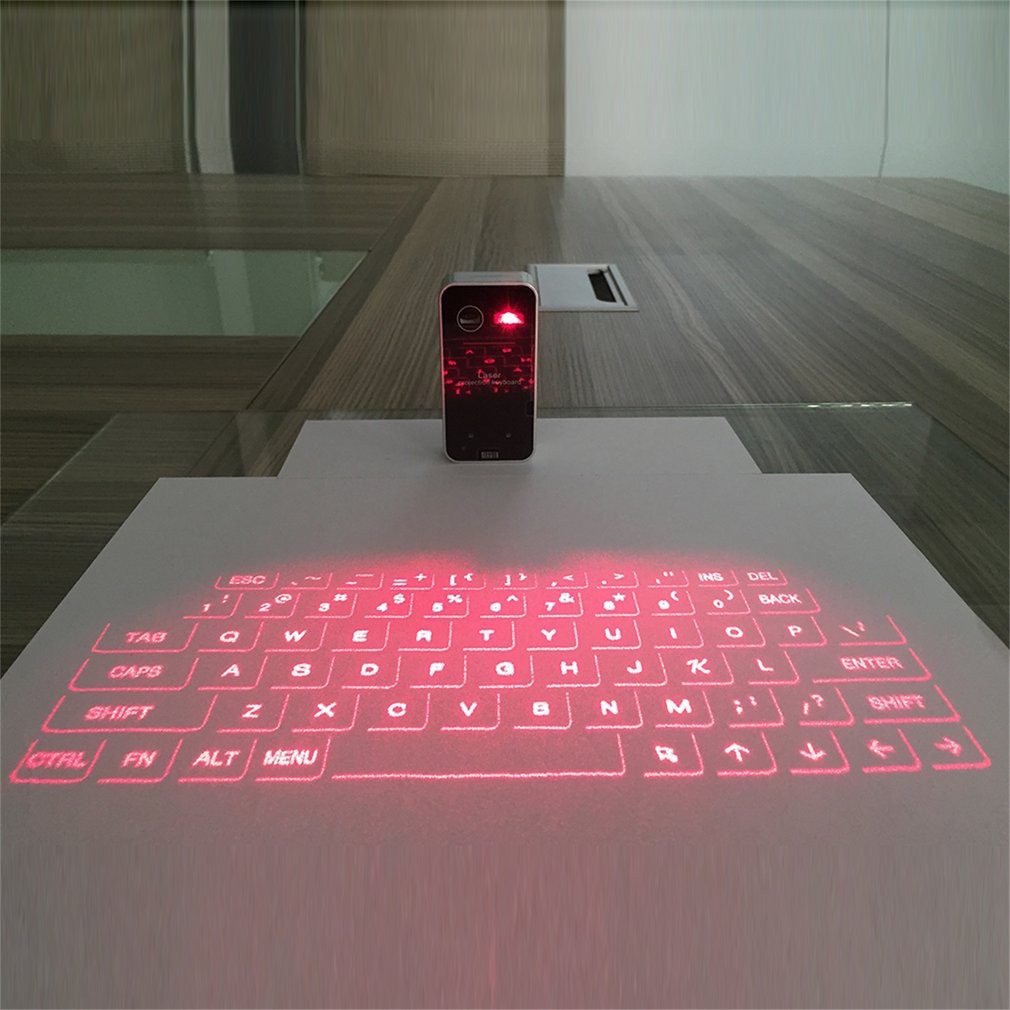 Mini Portable Laser Virtual Projection Keyboard And Mouse To For Tablet Pc