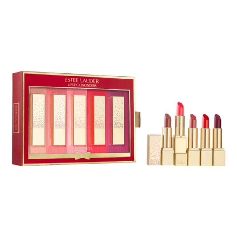 Estee Lauder сет с помадой. Diorific Golden Nights 072.