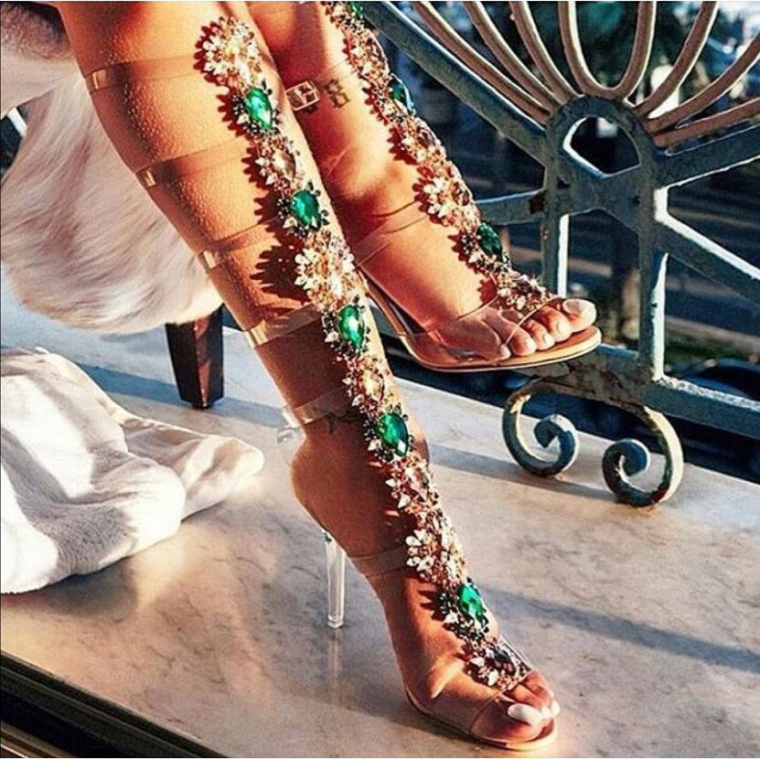 rihanna gladiator sandals