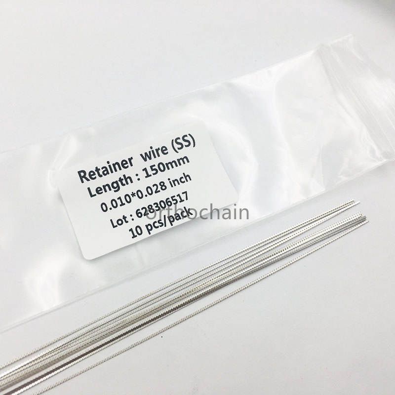 Dental Orthodontic Flat Retainer Wire S.S Braided Retainer Lingual 150mm 10pcs Shopee Malaysia