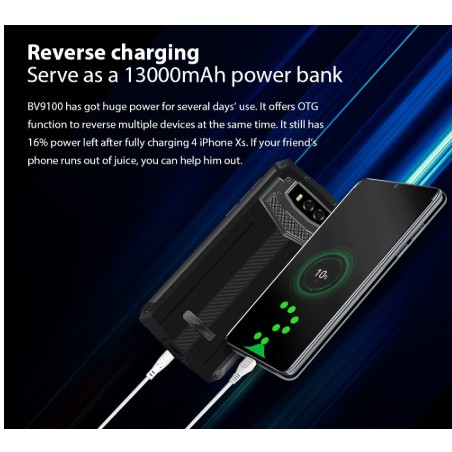 Blackview Bv9100 Smartphone 6 3 4gb 64gb 13000mah Shopee Malaysia