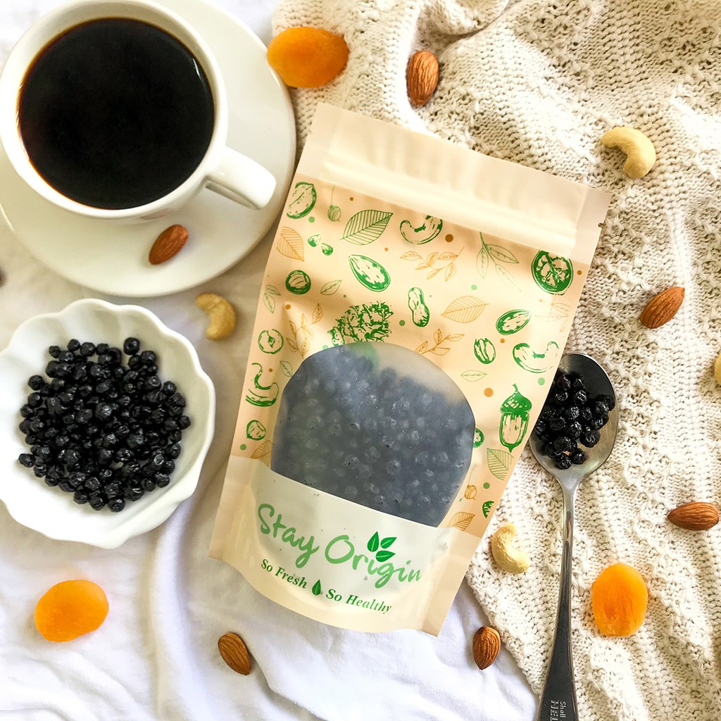 Stay Origin Dried Blueberries 140g Healthy Snack Fresh Organic Dried