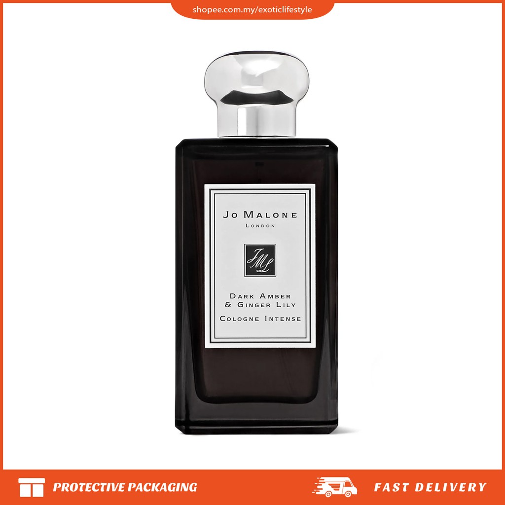 Dark Amber & Ginger Lily Intense by Jo Malone 100mL Perfume for Men and ...