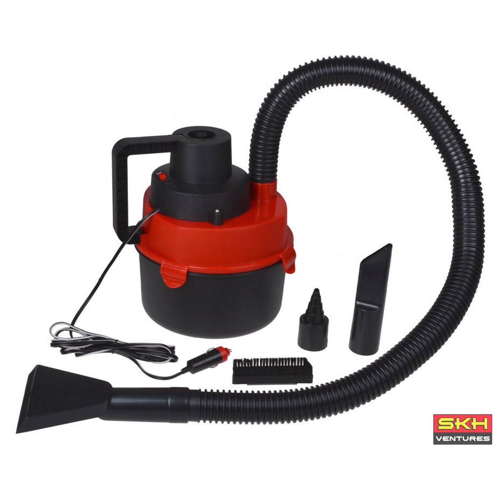 2 In 1 Wet/Dry Car Canister Mini Vacuum Cleaner DC 12V ...