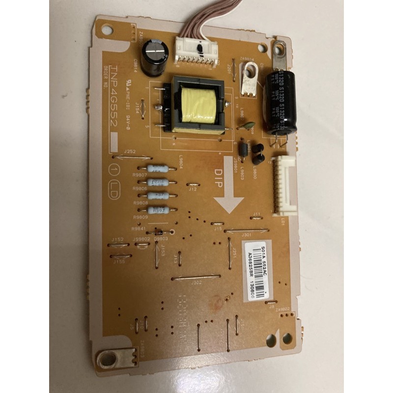 backlight inverter tv Panasonic THL39B68K