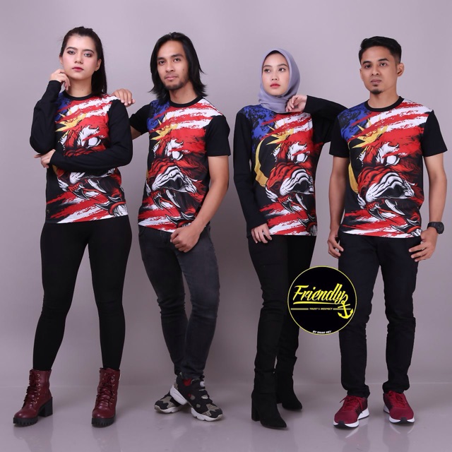 VIRAL BAJU BENDERA MALAYSIA READY STOCK