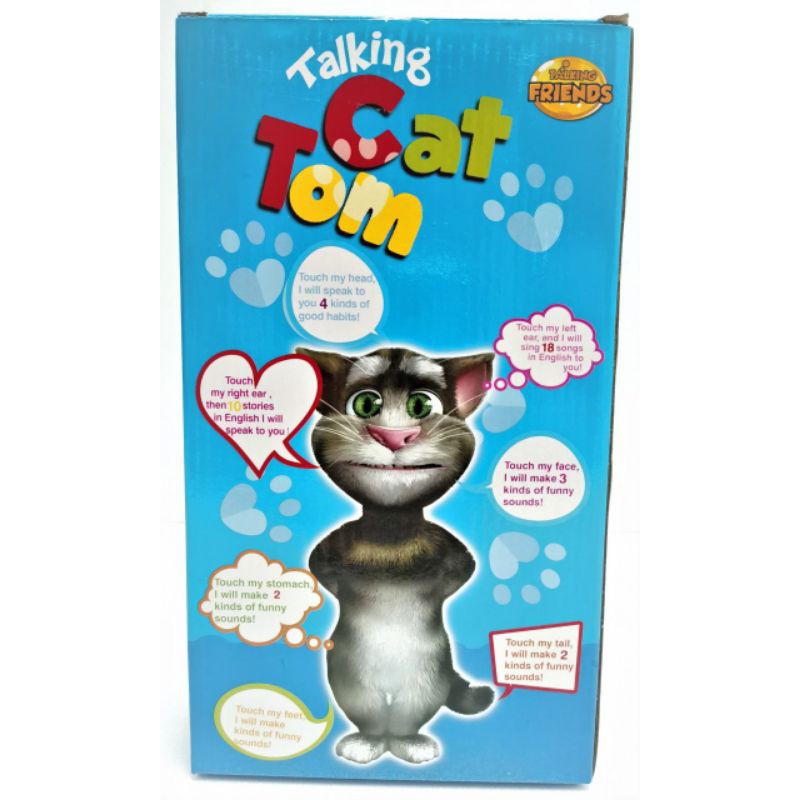 Buy Talking Tom Cat (30cm) Battery Operated Toy Online In India