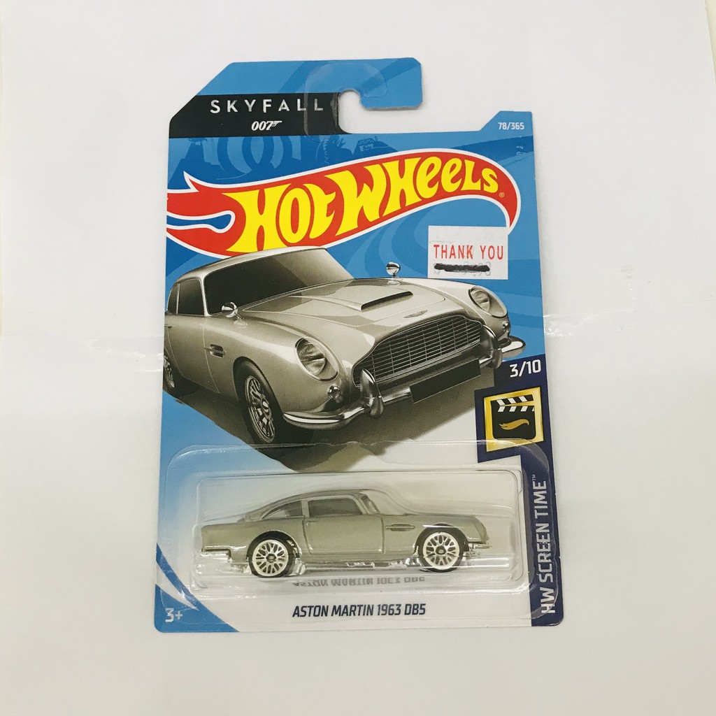 hot wheels aston martin 1963 db5