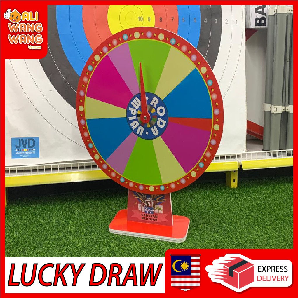 CABUTAN BERTUAH (LUCKY DRAW) LUCKY DRAW WHEEL | Shopee Malaysia