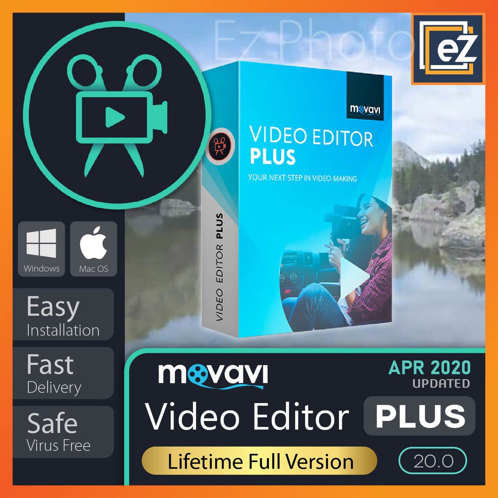 Movavi Video Editor Plus 2020 - Windows Lifetime Installer ...