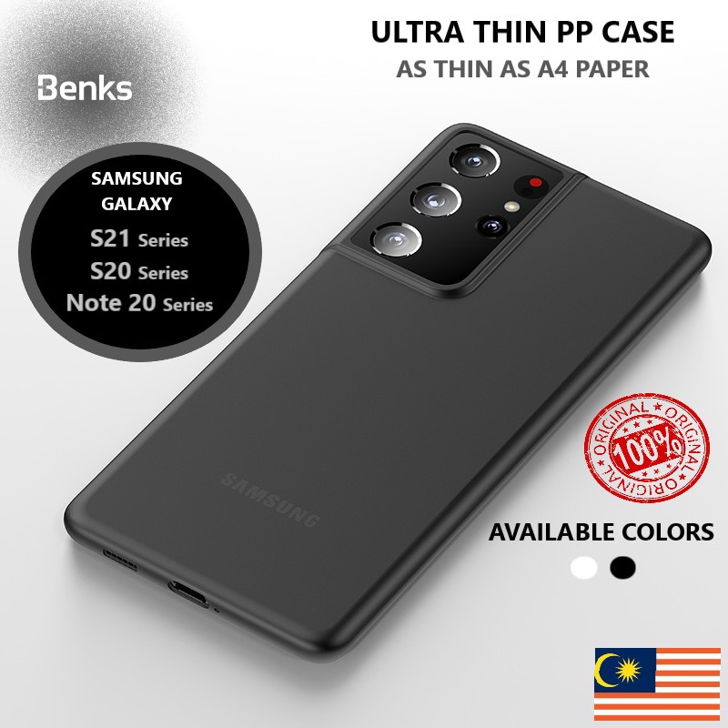 Buy Benks Samsung Galaxy S21 Plus Ultra Note Ultra S Plus Matte Ultra Slim Pp Hard Phone Case Cover Casing Seetracker Malaysia