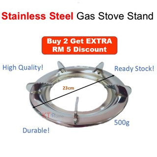 Stainless Steel Thick Gas  Stand Dapur  Kaki Gas  Shopee  