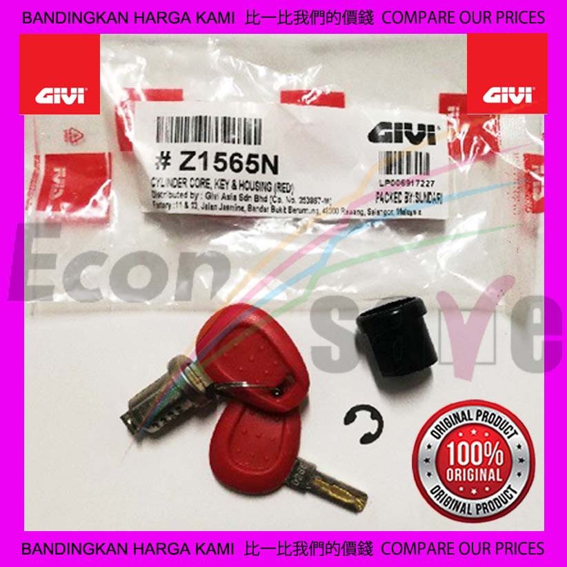 givi box key set