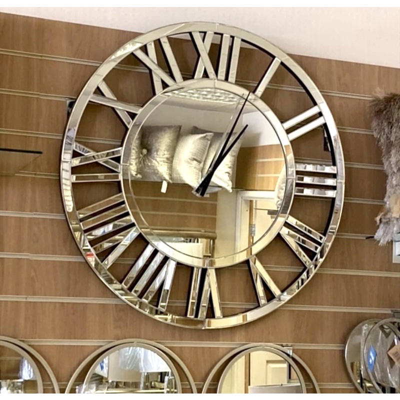 Buy Mirror Wall Clock Jam Ssf Wall Clock Ssf Round Ssf Clock Elegent Ssf Clock Seetracker Malaysia