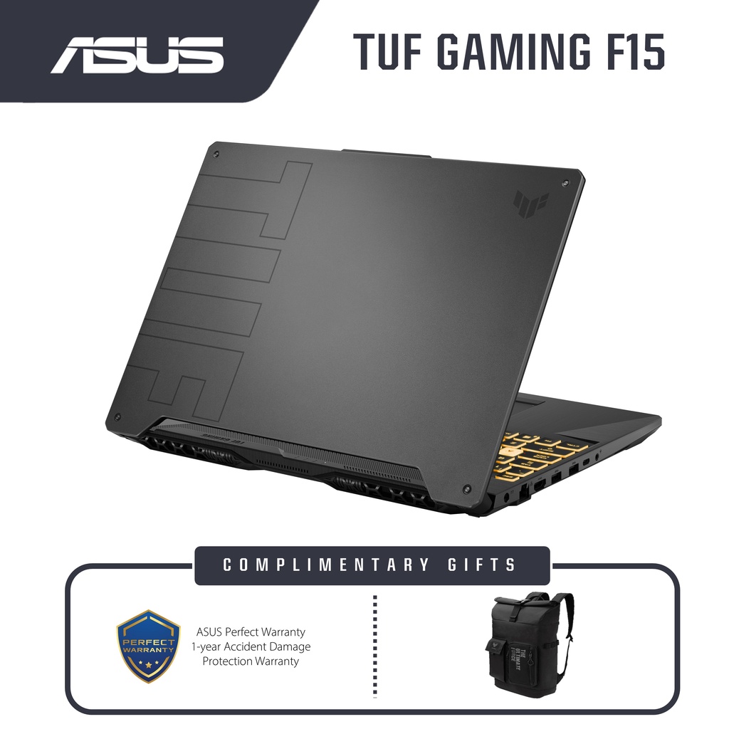 Asus TUF Gaming F15 FX506H-MHN224W (I5-11400H/8GB RAM/512GB SSD/RTX ...
