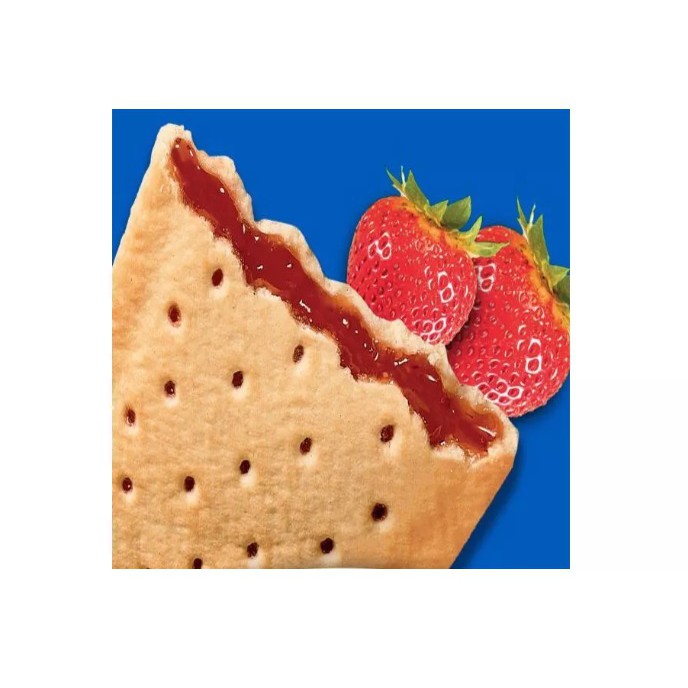 Pop-Tarts Unfrosted Blueberry Instant Breakfast Toaster Pastries