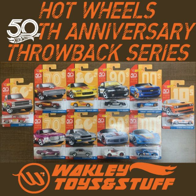 hot wheels throwback series