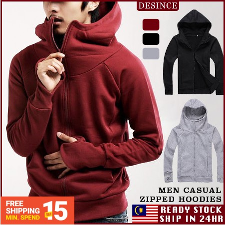 sweater zip hoodie