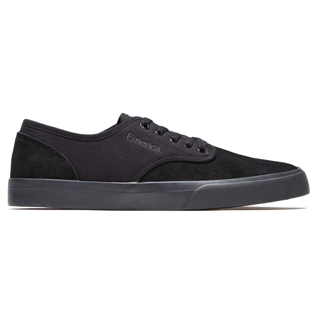 ( STOCK CLEARANCE ) -Emerica Wino Standard Skate Shoes ( Black / Black ...