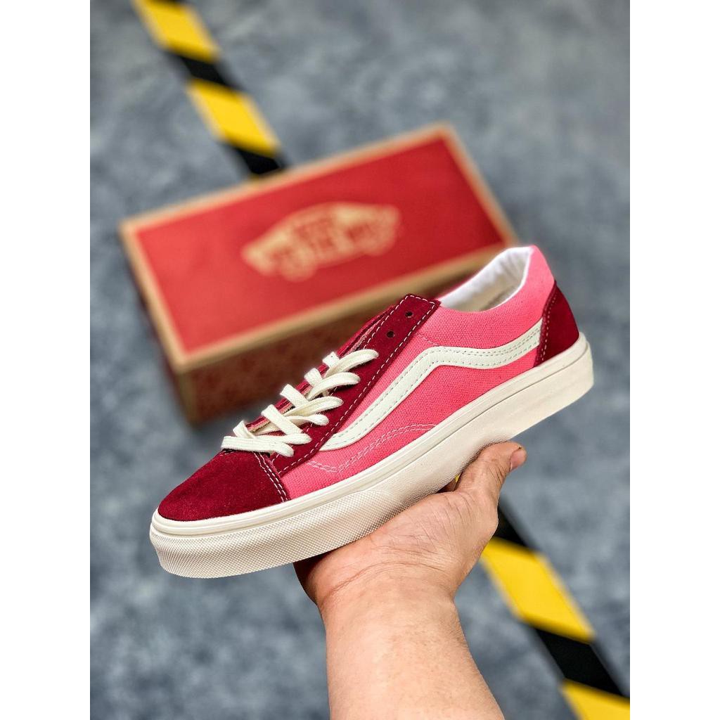 vans style 36 vintage sport rumba red