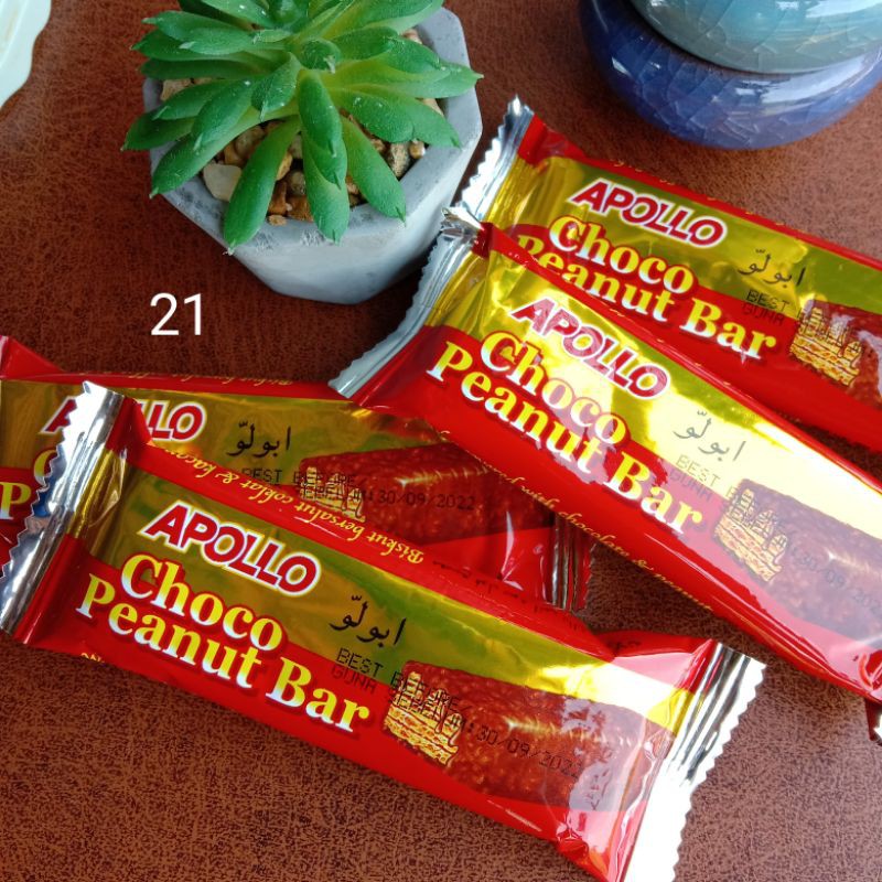 21: APOLLO COKLAT BAR (1PC) | JAJAN DULU DULU | JAJAN OLDSCHOOL ...
