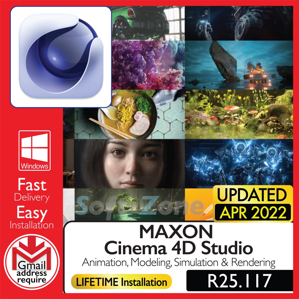 Maxon CINEMA 4D Studio R25.117 + Arnold v4.0 + VRay for C4D v5.10.23