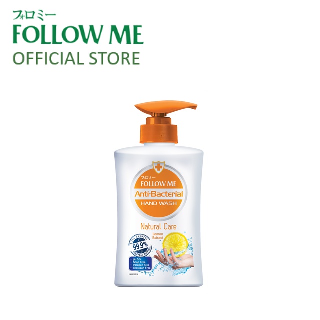 FOLLOW ME Anti Bacterial Hand Wash Natural Care (450ml) Shopee Malaysia