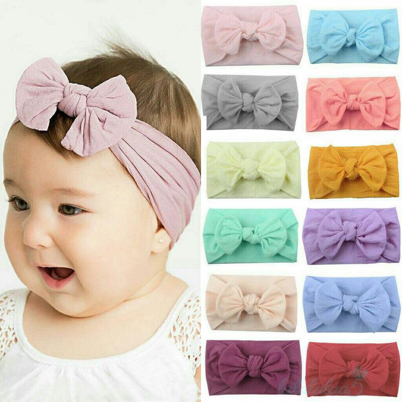 Import Bandana Kids Cute Ribbon Shopee Malaysia