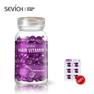 Image of SEVICH Hair Vitamin Serum Repair Damaged Hair Care 30 Capsules