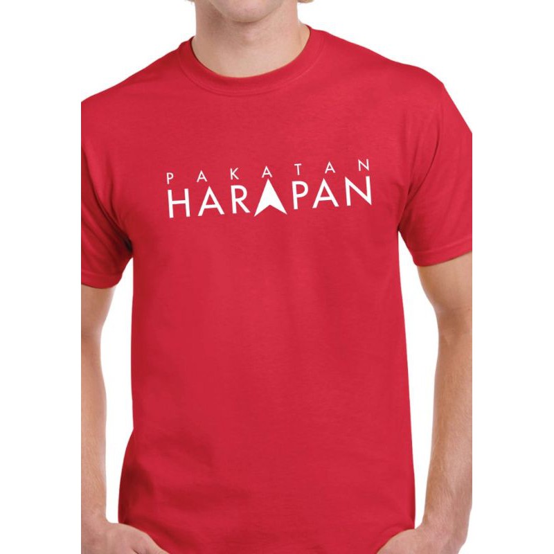 T Shirt Exclusive Logo Pakatan Harapan Shopee Malaysia