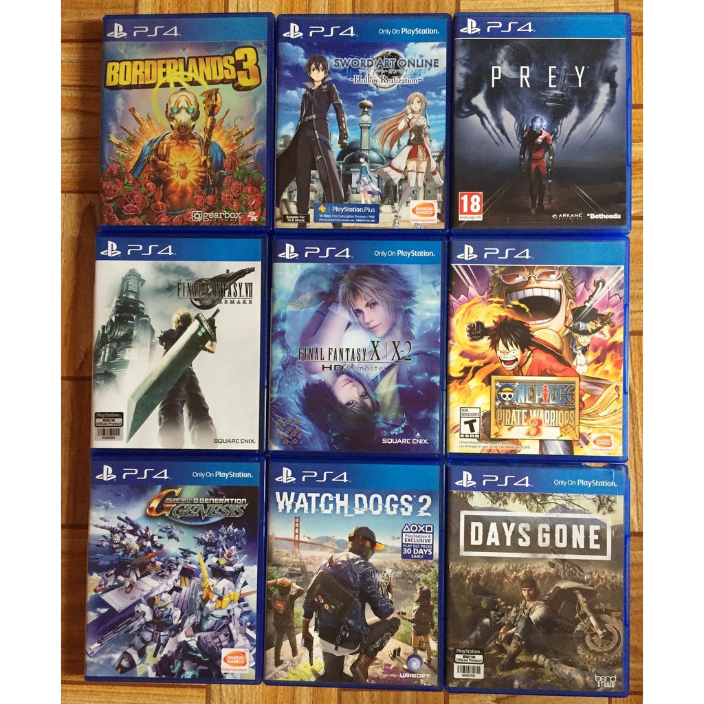 used ps4 games online