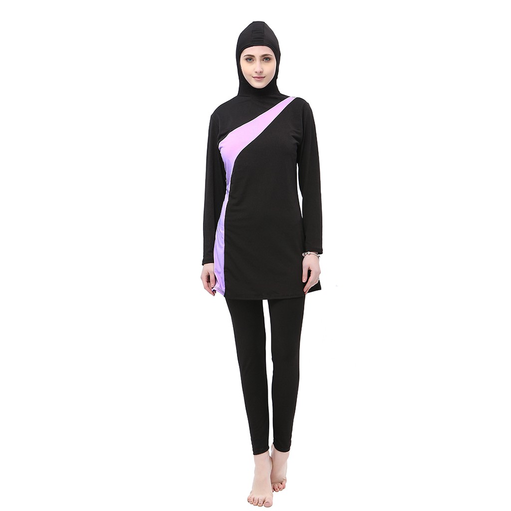 Muslimah  swimset women swimming  suit  two piece Swimwear 