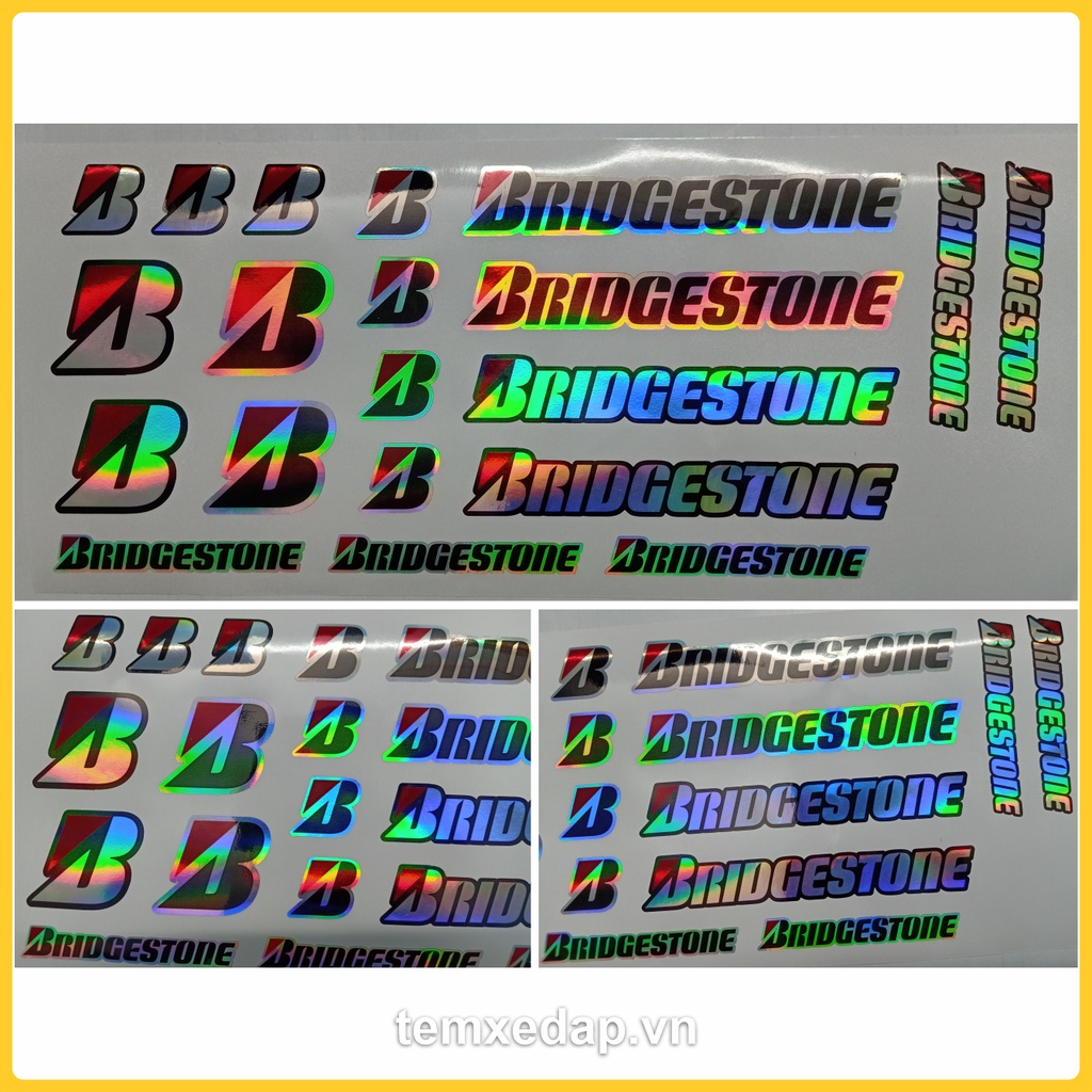 7-color decal Stamp Sticker Bicycle Ribs Bridgestone | Sticker 7 ...