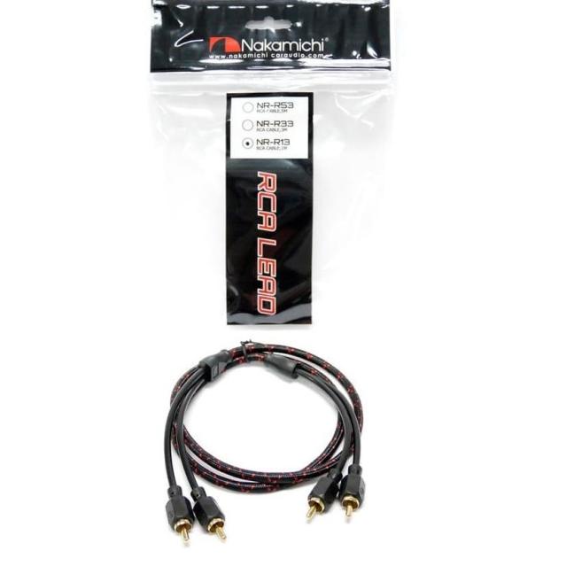 Nakamichi RCA Cable 1 Meter NRR13 Original S80 Car Audio Cable