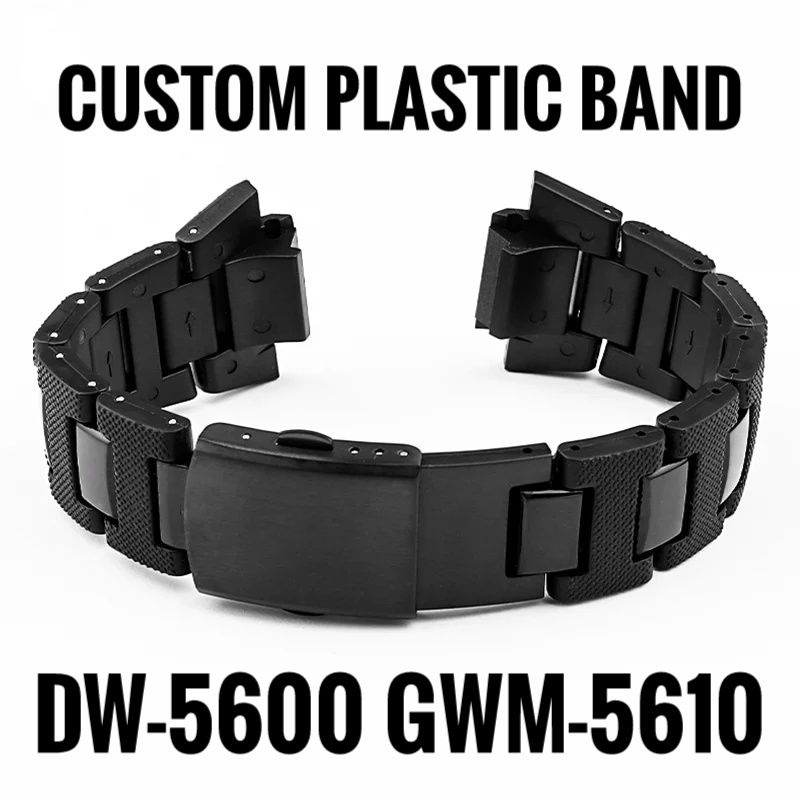 Plastic Watch Band for Casio GShock DW5600 GWM5610 GWB5600 Series
