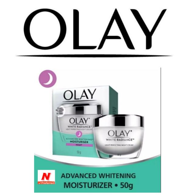 olay white radiance light perfecting night cream review