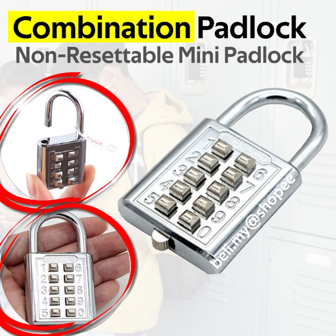 mini combination padlock