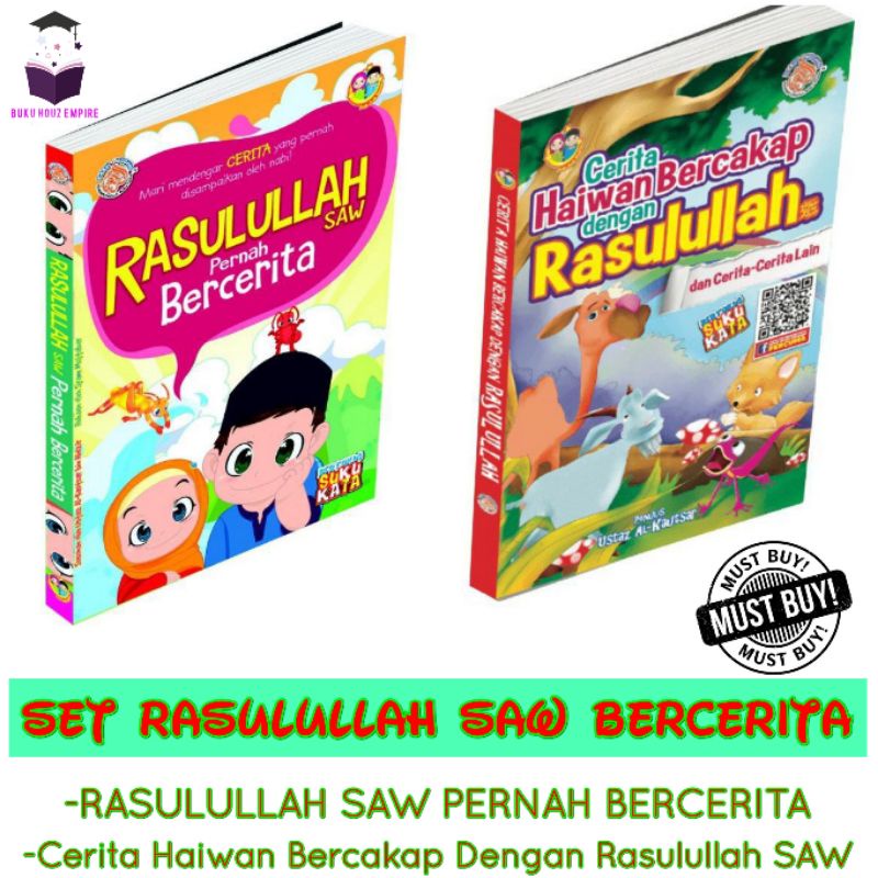 Buy Set Rasulullah Bercerita Rasulullah Pernah Bercerita Cerita Haiwan Bercakap Dengan Rasulullah Saw Seetracker Malaysia