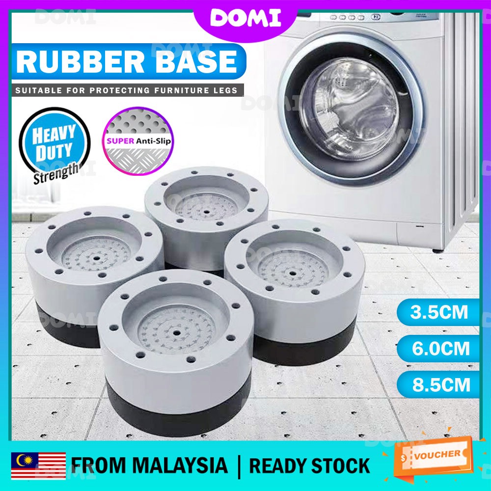 DOMI Washing Machine Base Anti Slip Anti Vibration Pads Stackable Heavy